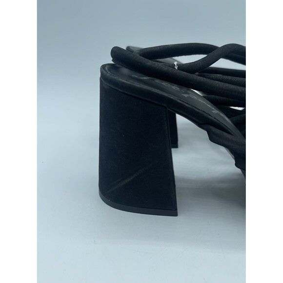 FREE PEOPLE Colette Cinched Block Heel Sandals, Black, EU39.5/US9 NWOB - Picture 6 of 16